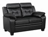 Finley Tufted Upholstered Loveseat Black - Premium Loveseat from Coaster Z2 Standard - Just $500! Shop now at Furniture Wholesale Plus  We are the best furniture store in Nashville, Hendersonville, Goodlettsville, Madison, Antioch, Mount Juliet, Lebanon, Gallatin, Springfield, Murfreesboro, Franklin, Brentwood