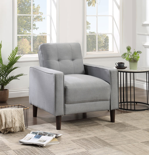 Bowen Upholstered Track Arms Tufted Chair - Premium Chair from Coaster Z2 Standard - Just $248! Shop now at Furniture Wholesale Plus  We are the best furniture store in Nashville, Hendersonville, Goodlettsville, Madison, Antioch, Mount Juliet, Lebanon, Gallatin, Springfield, Murfreesboro, Franklin, Brentwood