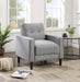 Bowen Upholstered Track Arms Tufted Chair - Premium Chair from Coaster Z2 Standard - Just $248! Shop now at Furniture Wholesale Plus  We are the best furniture store in Nashville, Hendersonville, Goodlettsville, Madison, Antioch, Mount Juliet, Lebanon, Gallatin, Springfield, Murfreesboro, Franklin, Brentwood