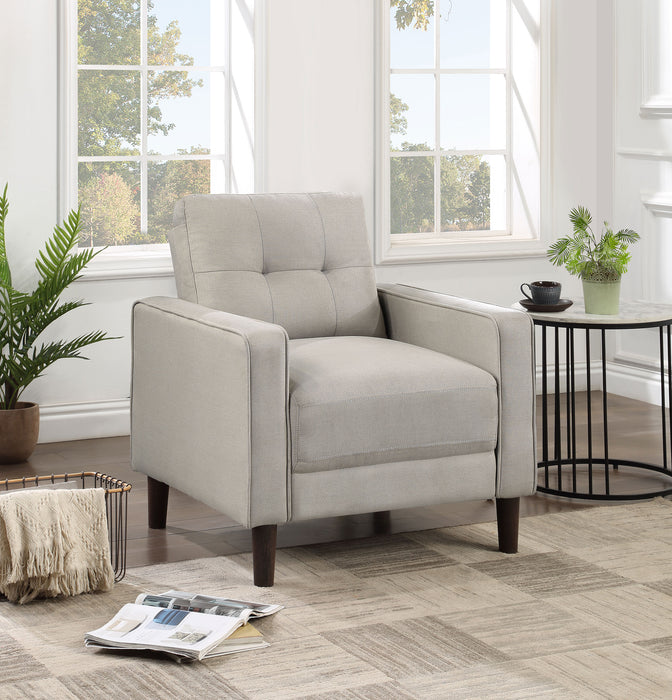 Bowen Upholstered Track Arms Tufted Chair - Premium Chair from Coaster Z2 Standard - Just $248! Shop now at Furniture Wholesale Plus  We are the best furniture store in Nashville, Hendersonville, Goodlettsville, Madison, Antioch, Mount Juliet, Lebanon, Gallatin, Springfield, Murfreesboro, Franklin, Brentwood