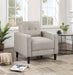 Bowen Upholstered Track Arms Tufted Chair - Premium Chair from Coaster Z2 Standard - Just $248! Shop now at Furniture Wholesale Plus  We are the best furniture store in Nashville, Hendersonville, Goodlettsville, Madison, Antioch, Mount Juliet, Lebanon, Gallatin, Springfield, Murfreesboro, Franklin, Brentwood