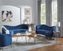 Sophia Camel Back Living Room Set Blue - Premium Living Room Set from Coaster Z2 Standard - Just $1678! Shop now at Furniture Wholesale Plus  We are the best furniture store in Nashville, Hendersonville, Goodlettsville, Madison, Antioch, Mount Juliet, Lebanon, Gallatin, Springfield, Murfreesboro, Franklin, Brentwood