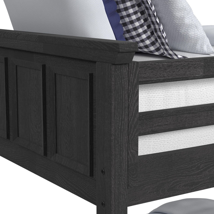 Hampton Kids - Bunk With Staircase And Trundle – Bunk Beds by Elements International at Furniture Wholesale Plus , Nashville furniture store