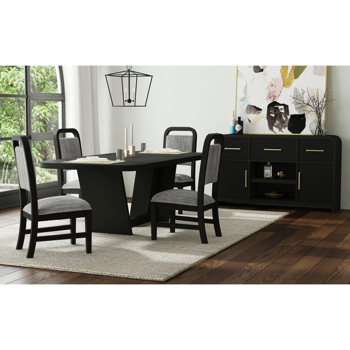 Ridgemont - Standard Height Dining Set – 7 Piece Dining Room Sets by Elements International at Furniture Wholesale Plus , Nashville furniture store