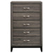 Watson - 5-Drawer Bedroom Chest - Gray Oak – Accent Chests by CoasterEveryday at Furniture Wholesale Plus , Nashville furniture store