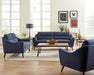 Gano 2-piece Sloped Arm Living Room Set Navy Blue - Premium Living Room Set from Coaster Z2 Standard - Just $1538! Shop now at Furniture Wholesale Plus  We are the best furniture store in Nashville, Hendersonville, Goodlettsville, Madison, Antioch, Mount Juliet, Lebanon, Gallatin, Springfield, Murfreesboro, Franklin, Brentwood