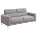 Glenmark Track Arm Upholstered Sofa Taupe - Premium Sofa from Coaster Z2 Standard - Just $638! Shop now at Furniture Wholesale Plus  We are the best furniture store in Nashville, Hendersonville, Goodlettsville, Madison, Antioch, Mount Juliet, Lebanon, Gallatin, Springfield, Murfreesboro, Franklin, Brentwood