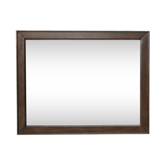 Arden Road - Landscape Mirror - Satin Cherry – Landscape Mirrors by Liberty Furniture at Furniture Wholesale Plus , Nashville furniture store