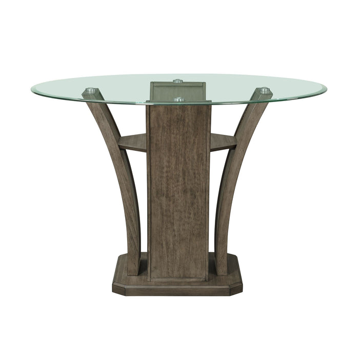 Dapper - Round Counter Height Dining Table – Counter Tables by Elements International at Furniture Wholesale Plus , Nashville furniture store