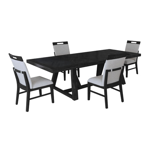 Transcend - Standard Height Dining Set – 5 Piece Dining Room Sets by Elements International at Furniture Wholesale Plus , Nashville furniture store