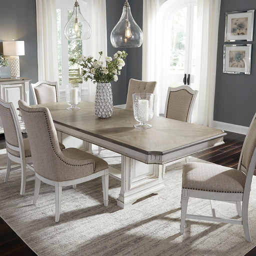 Abbey Park - Trestle Table Set – 5 Piece Dining Room Sets by Liberty Furniture at Furniture Wholesale Plus , Nashville furniture store