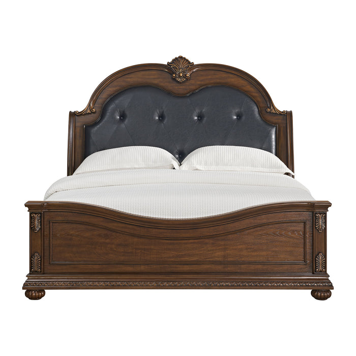 Cadenza - Upholstered Bed With PU – Upholstered Beds by Elements International at Furniture Wholesale Plus , Nashville furniture store