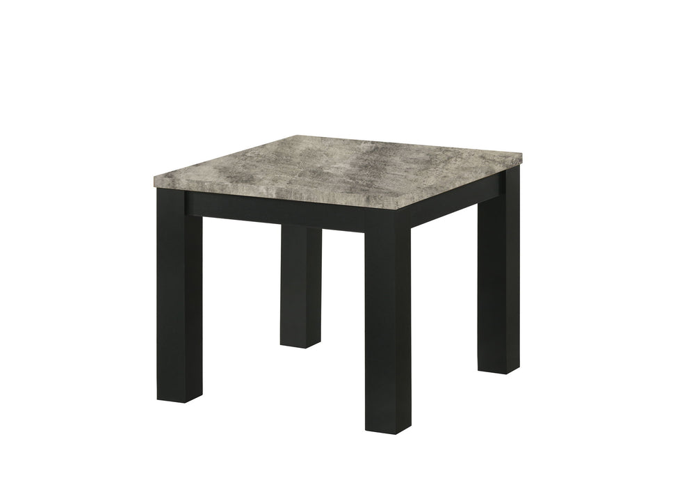 Theo - 3 Piece Cocktail Set - Concrete / Black – Table Sets by Crown Mark at Furniture Wholesale Plus , Nashville furniture store