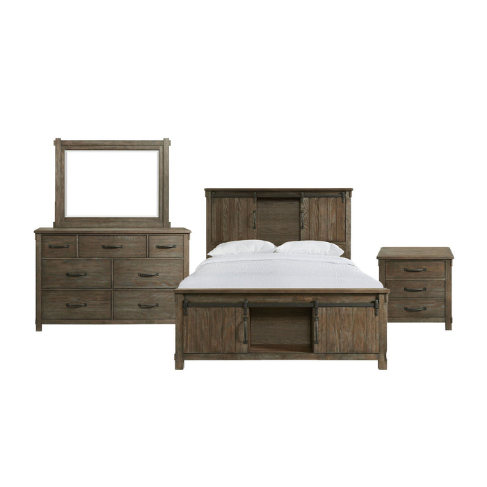 Scott - Platform Storage Bedroom Set – 3 Piece Bedroom Sets by Elements International at Furniture Wholesale Plus , Nashville furniture store