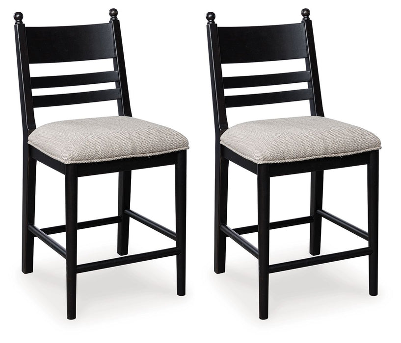 Greddinton - Upholstered Barstool (Set of 2)