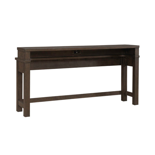 Cascade Falls - Console Bar Table - Satin Espresso – Console Tables by Liberty Furniture at Furniture Wholesale Plus , Nashville furniture store