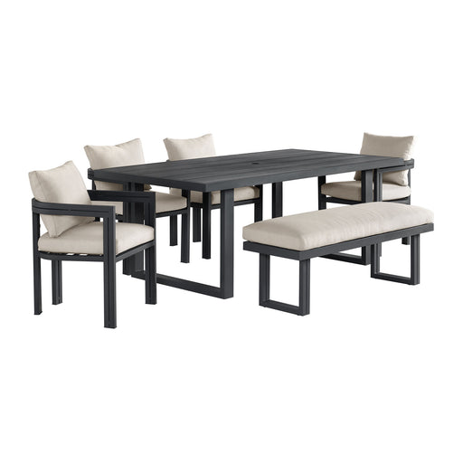 Playa - Standard Height Dining Set – 5 Piece Outdoor Sets by Elements International at Furniture Wholesale Plus , Nashville furniture store