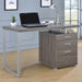 Brennan - 3-Drawer Office Computer Desk - Premium Computer Desks from CoasterEveryday - Just $279! Shop now at Furniture Wholesale Plus  We are the best furniture store in Nashville, Hendersonville, Goodlettsville, Madison, Antioch, Mount Juliet, Lebanon, Gallatin, Springfield, Murfreesboro, Franklin, Brentwood