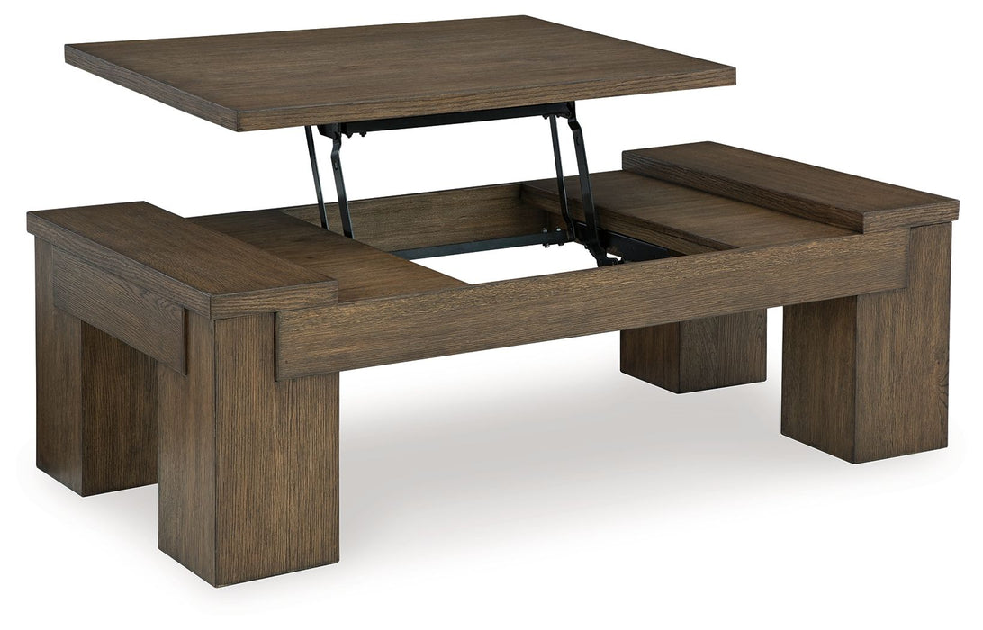 Rosswain - Lift Top Cocktail Table - Warm Brown – Cocktail Tables by Signature Design by Ashley® at Furniture Wholesale Plus , Nashville furniture store