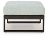 Beachloft - Black / Gray - Ottoman With Cushion - Premium Ottomans from Signature Design by Ashley® - Just $398! Shop now at Furniture Wholesale Plus  We are the best furniture store in Nashville, Hendersonville, Goodlettsville, Madison, Antioch, Mount Juliet, Lebanon, Gallatin, Springfield, Murfreesboro, Franklin, Brentwood