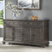 Linnett - Server - Dark Brown – Servers by Steve Silver Furniture at Furniture Wholesale Plus , Nashville furniture store