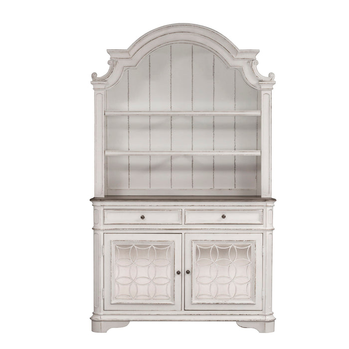 Magnolia Manor - Hutch & Buffet – Hutches & Buffets by Liberty Furniture at Furniture Wholesale Plus , Nashville furniture store