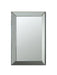 Pinciotti - Beveled Frame Wall Mirror - Silver – Wall Mirrors by CoasterEveryday at Furniture Wholesale Plus , Nashville furniture store