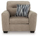 Olten - Living Room Set – Stationary Chair & Ottoman by Benchcraft® at Furniture Wholesale Plus , Nashville furniture store
