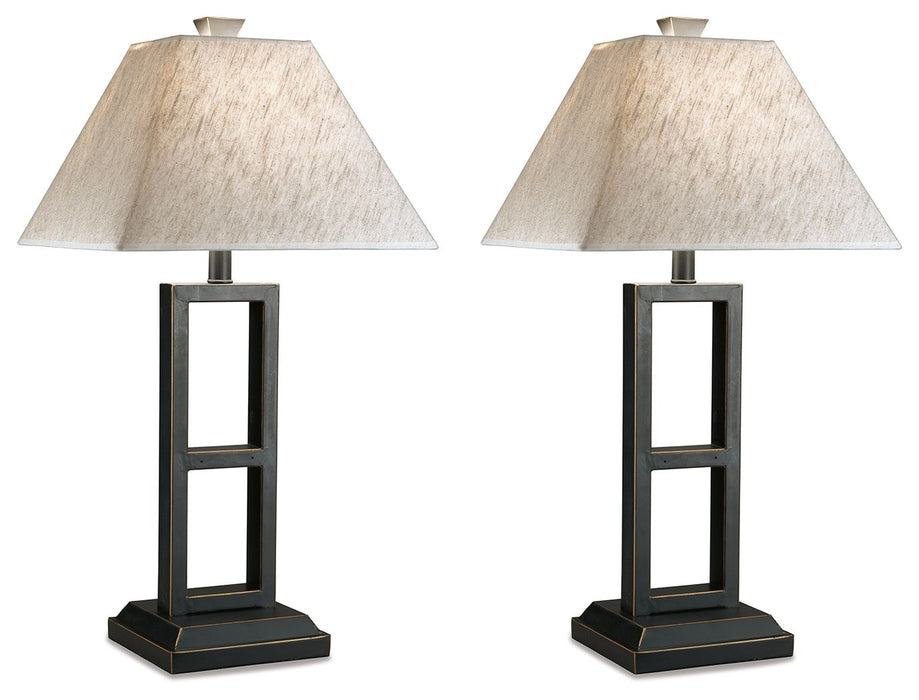 Deidra - Table Lamp (Set of 2) – Table Lamps by Signature Design by Ashley® at Furniture Wholesale Plus , Nashville furniture store