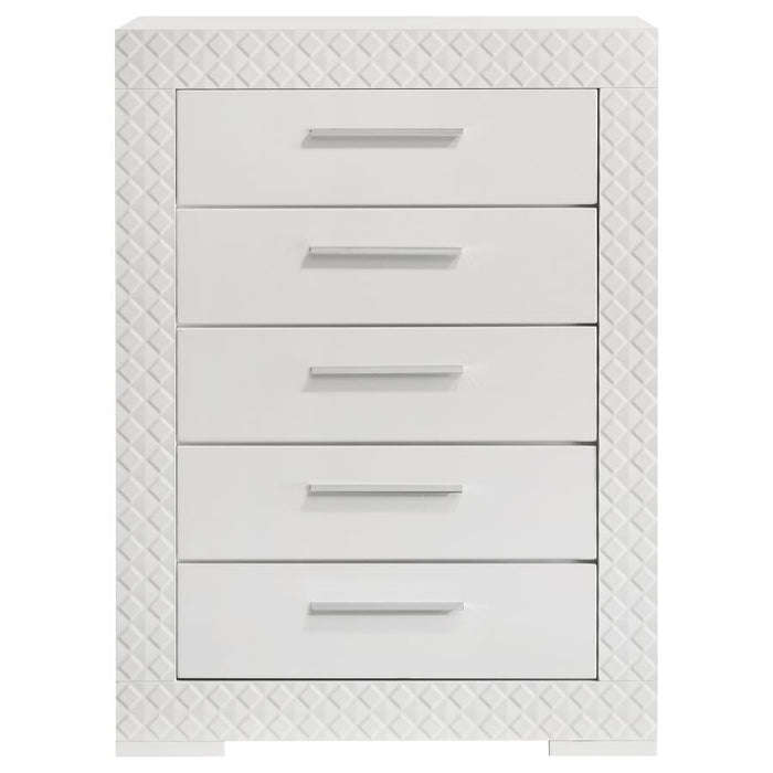 Ives - 5-Drawer Bedroom Chest – Accent Chests by Coaster Fine Furniture at Furniture Wholesale Plus , Nashville furniture store