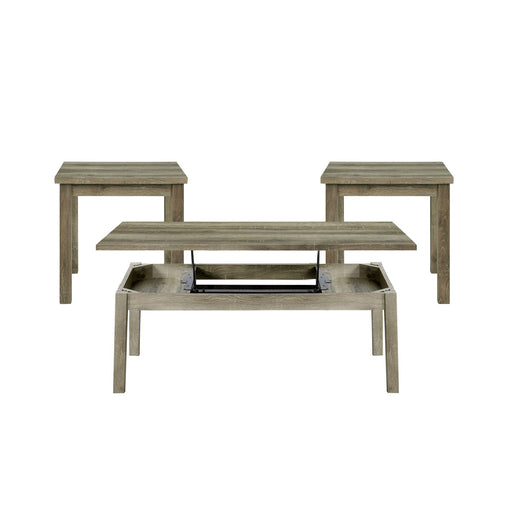 Oak Lawn - Three Pack Occasional Set (Lift Top Coffee Table) - Paper – Table Sets by Elements International at Furniture Wholesale Plus , Nashville furniture store