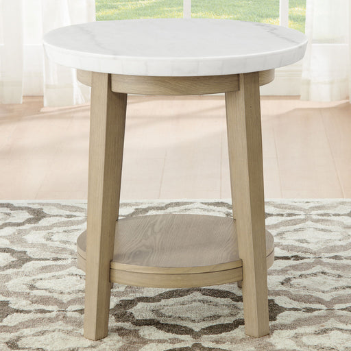 Vida - Marble Top Round Table – Coffee Tables by Steve Silver Furniture at Furniture Wholesale Plus , Nashville furniture store