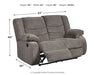 Tulen - Reclining Loveseat – Reclining Loveseats by Signature Design by Ashley® at Furniture Wholesale Plus , Nashville furniture store