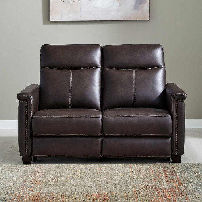 Crawford - Loveseat P3 & ZG - Finch Cacao – Reclining Loveseats by Liberty Furniture at Furniture Wholesale Plus , Nashville furniture store