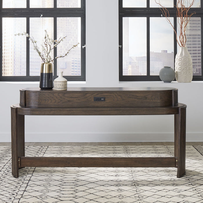 City View - Console Bar Table - Coffee Bean – Console Tables by Liberty Furniture at Furniture Wholesale Plus , Nashville furniture store