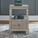 New Haven - Chairside Table - Sanctuary White – Chair Side Tables by Liberty Furniture at Furniture Wholesale Plus , Nashville furniture store
