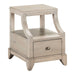 New Haven - Chairside Table - Sanctuary White – Chair Side Tables by Liberty Furniture at Furniture Wholesale Plus , Nashville furniture store