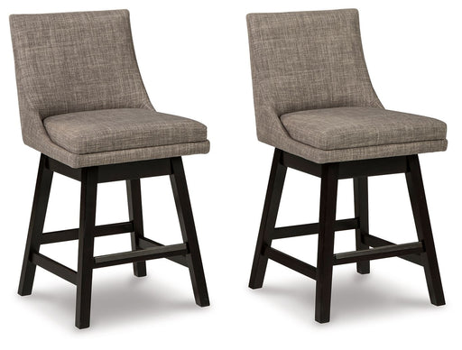 Tallenger - Swivel Barstool (Set of 2) - Premium Stool Sets from Signature Design by Ashley® - Just $358! Shop now at Furniture Wholesale Plus  We are the best furniture store in Nashville, Hendersonville, Goodlettsville, Madison, Antioch, Mount Juliet, Lebanon, Gallatin, Springfield, Murfreesboro, Franklin, Brentwood