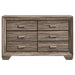 Kauffman - 6-Drawer Dresser – Dressers by CoasterEveryday at Furniture Wholesale Plus , Nashville furniture store