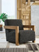 Dorney - Accent Chair - Charcoal / Brown – Accent Chairs by Signature Design by Ashley® at Furniture Wholesale Plus , Nashville furniture store