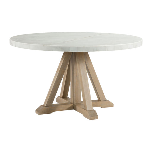 Lakeview - Round 5 Piece Dining Set (Table & Four Chairs) - White – 5 Piece Dining Room Sets by Elements International at Furniture Wholesale Plus , Nashville furniture store
