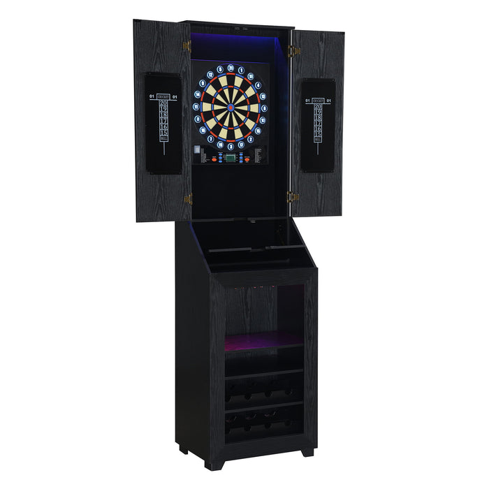 Goldeneye - Dartboard - Black – Gaming Tables by Elements International at Furniture Wholesale Plus , Nashville furniture store