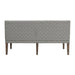 Gramercy - Upholstered Dining Settee - Dark Brown – Upholstered Benches by Elements International at Furniture Wholesale Plus , Nashville furniture store