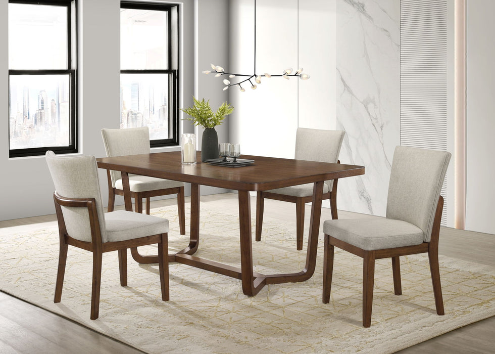 Salerno - Wood Dining Room Set – 5 Piece Dining Room Sets by Crown Mark at Furniture Wholesale Plus , Nashville furniture store