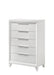 Cressida - Chest - White – Accent Chests by Crown Mark at Furniture Wholesale Plus , Nashville furniture store