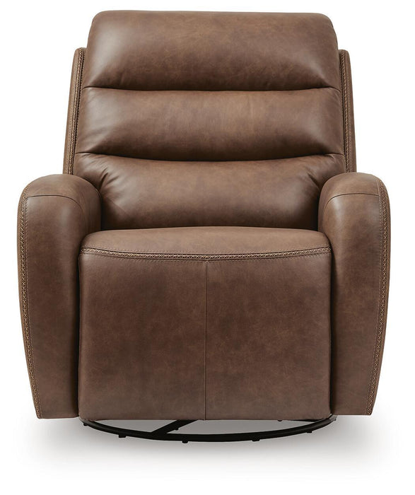 Motion-Max - Swivel Glider Power Recliner - Saddle – Swivel Glider Chairs by Signature Design by Ashley® at Furniture Wholesale Plus , Nashville furniture store