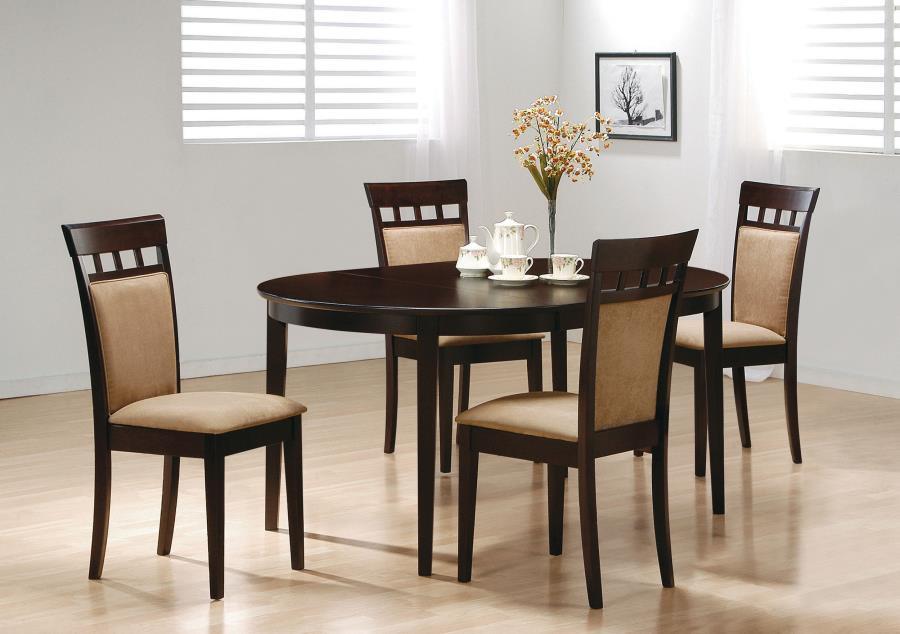 Gabriel - Extension Leaf Dining Set – 5 Piece Dining Room Sets by Coaster Fine Furniture at Furniture Wholesale Plus , Nashville furniture store