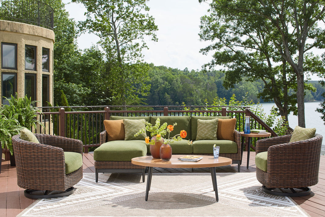 Horizon Hall - Lounge Set - Premium 6 Piece Outdoor Sets from Signature Design by Ashley® - Just $3048! Shop now at Furniture Wholesale Plus  We are the best furniture store in Nashville, Hendersonville, Goodlettsville, Madison, Antioch, Mount Juliet, Lebanon, Gallatin, Springfield, Murfreesboro, Franklin, Brentwood