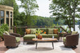 Horizon Hall - Lounge Set - Premium 6 Piece Outdoor Sets from Signature Design by Ashley® - Just $3048! Shop now at Furniture Wholesale Plus  We are the best furniture store in Nashville, Hendersonville, Goodlettsville, Madison, Antioch, Mount Juliet, Lebanon, Gallatin, Springfield, Murfreesboro, Franklin, Brentwood