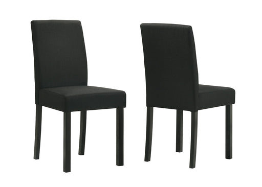 Resia - Dining Chair (Set of 4) - Black – Chair Sets by Crown Mark at Furniture Wholesale Plus , Nashville furniture store